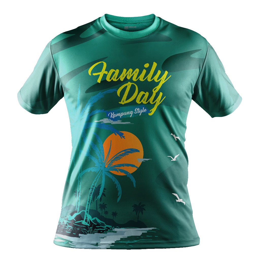 Design baju sales family day 2019